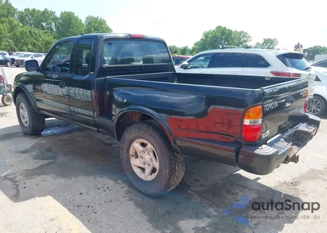2001 Toyota Tacoma Base V6 from USA, damaged, VIN 5TEWN72N81Z872019